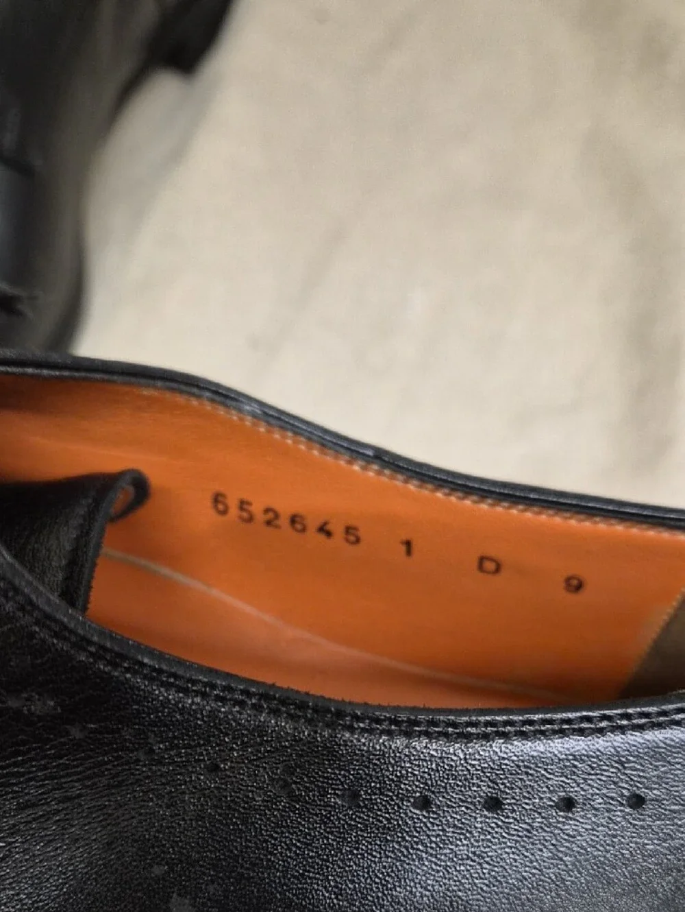 Santoni elegant black